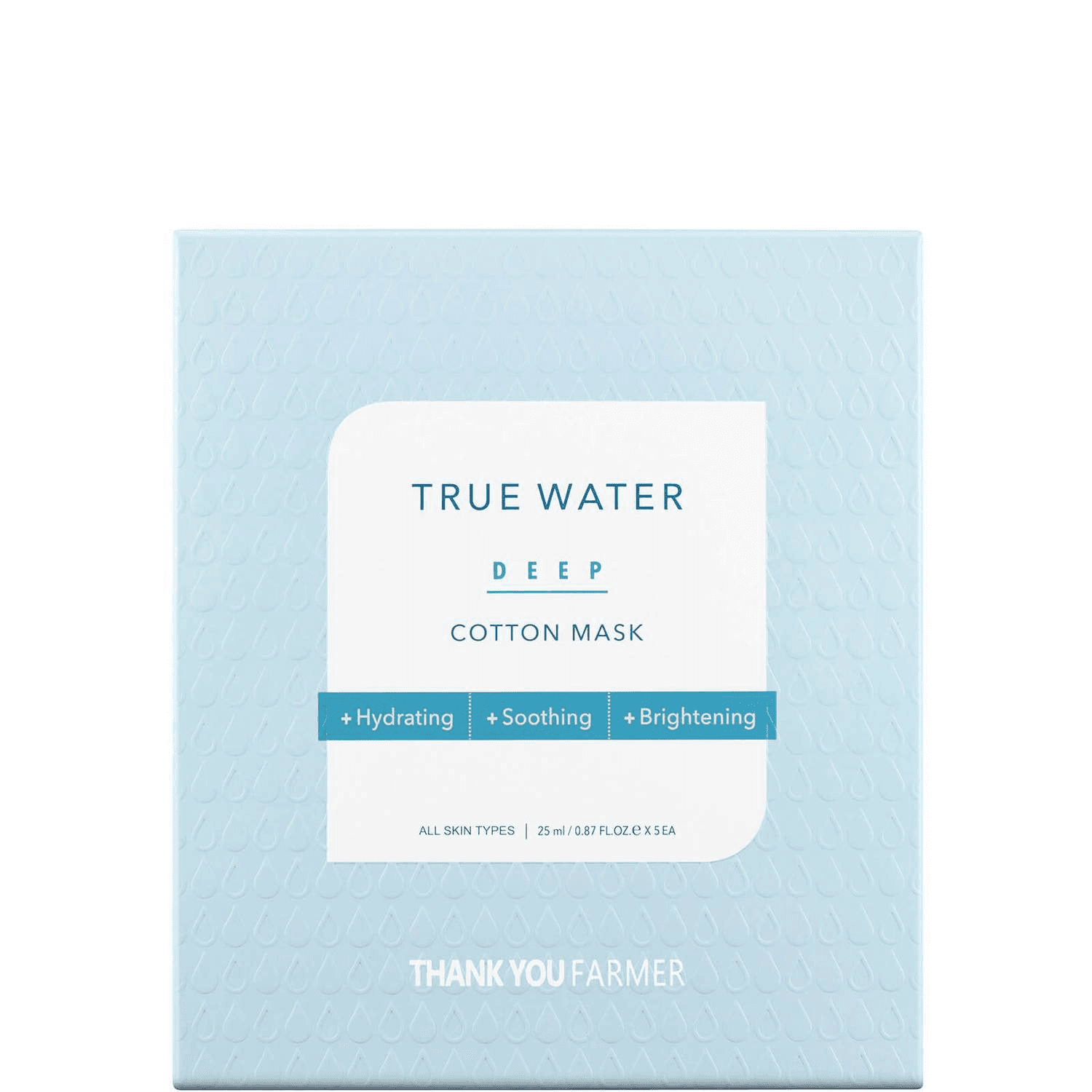 True Water Deep Cotton Mask