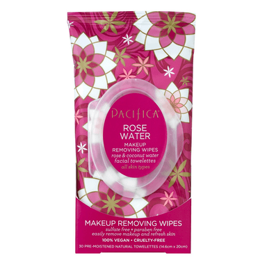 Rose Water Makeup Removing Wipes