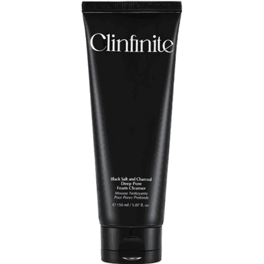 Clinfinite Black Salt and Charcoal Deep Pore Foam Cleanser