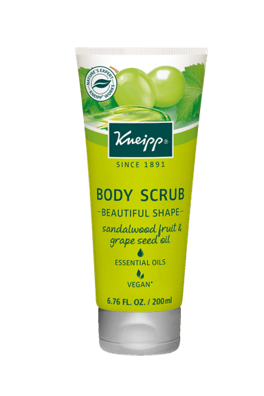 Sandalwood Fruit & Grapeseed Oil Body Scrub - "Beautiful Shape