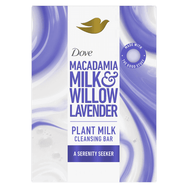 Macadamia Milk & Willow Lavender Plant Milk Cleansing Bar
