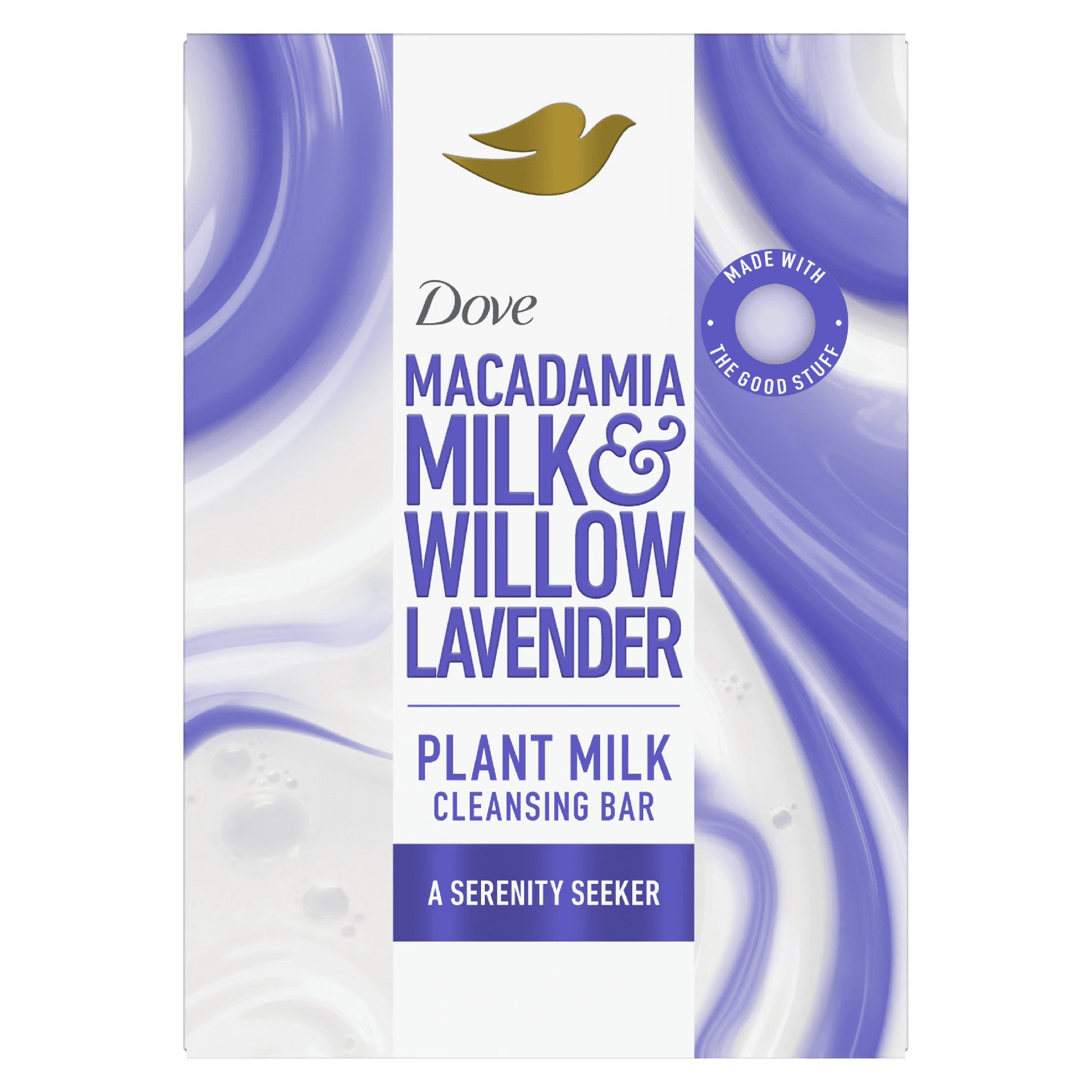 Macadamia Milk & Willow Lavender Plant Milk Cleansing Bar