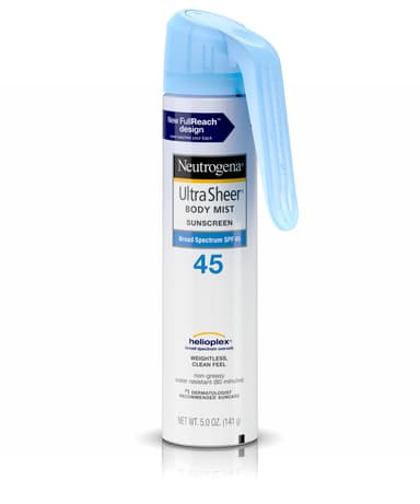 Ultra Sheer® Sunscreen Spray, SPF 45