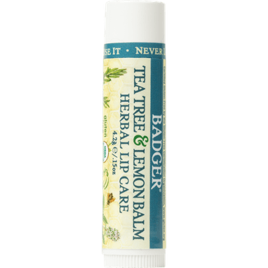 Tea Tree & Lemon Balm Herbal Lip Care