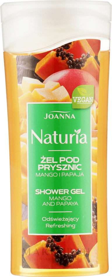 Naturia Shower Gel Mango & Papaya