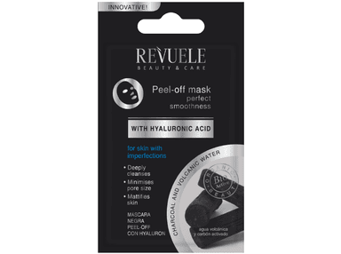 Peel-Off Mask Active Charcoal and Volcanic Water with Hyaluronic Acid