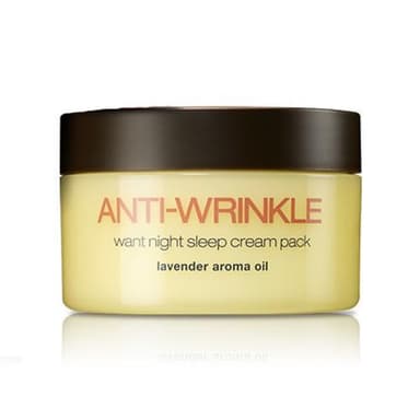 Anti-Wrinkle Want Night Sleep Cream Pack