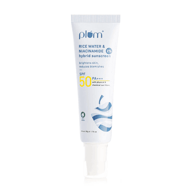 2% Niacinamide & Rice Water SPF 50 PA+++ Hybrid Sunscreen