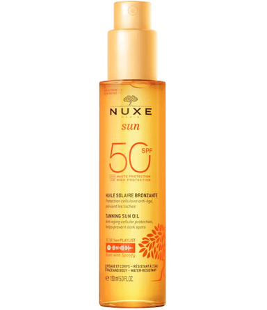 Tanning Sun Oil High Protection SPF50 Face And Body