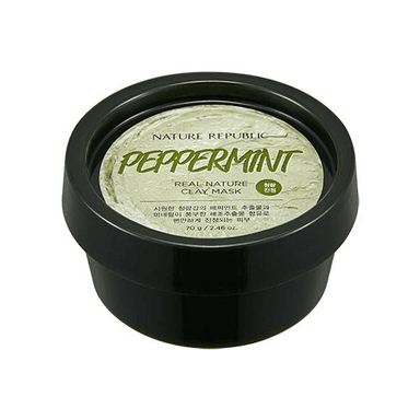Real Nature Clay Mask - Peppermint & Seaweed