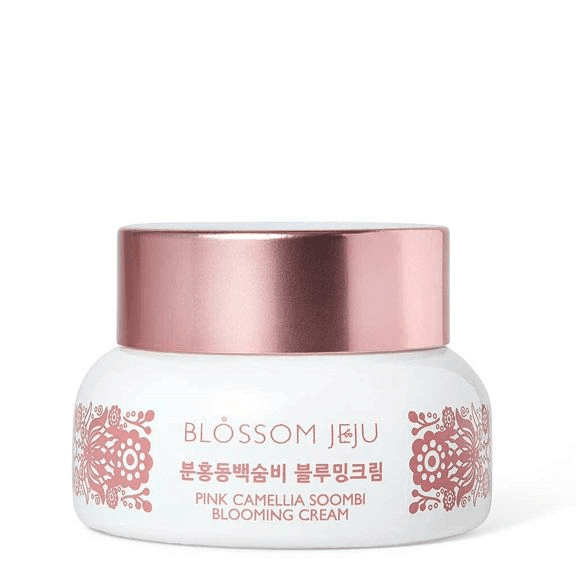 Pink Camellia Soombi Blooming Flower Cream