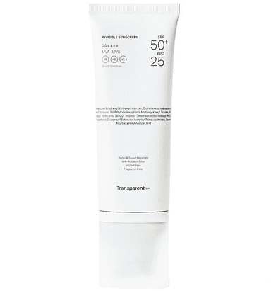 Invisible Sunscreen SPF50+