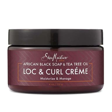 African Black Soap & Tea Tree Oil Loc & Curl Crì¬Me