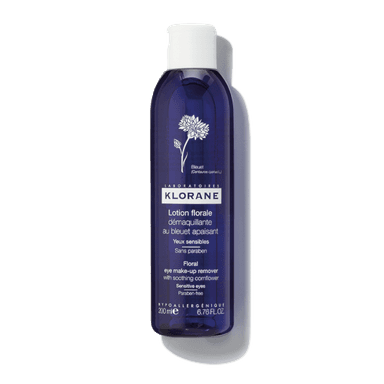 Floral Lotion Eye Make-Up Remover With Soothing Cornflower