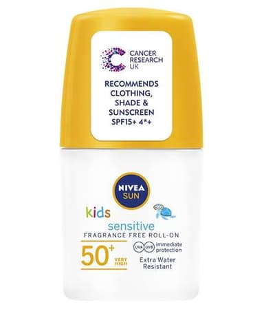 Kids Sensitive Fragrance-Free Roll-On SPF 50+