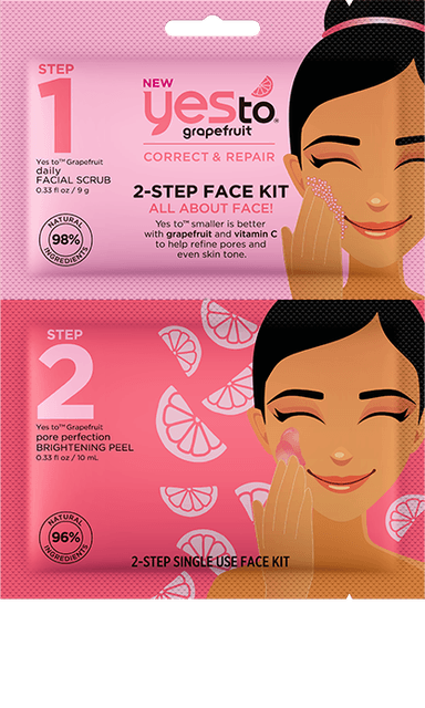 2-Step Single Use Face Kit All About Face!