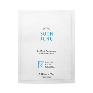SoonJung Sheet Mask_Panthensoside
