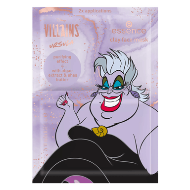 Disney Villains Ursula clay face mask