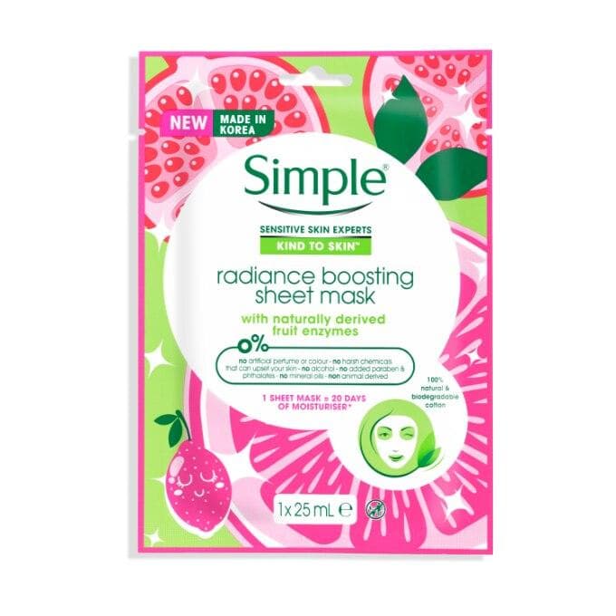Kind To Skin Radiance Boosting Sheet Mask