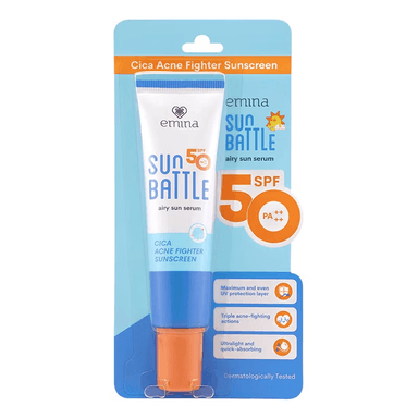 Sun Battle SPF 50 PA++++ Cica Acne FIghter Sunscreen