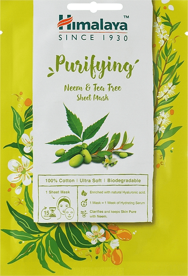Purifying Neem & Tea Tree Sheet Mask