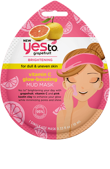 Vitamin C Glow-Boosting Mud Mask – Single Use