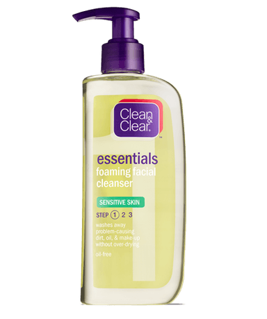 Essentials Foaming Facial Cleanser Sensitive Skin