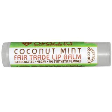Everyday Coconut, Fair Trade Lip Balm, Coconut Mint