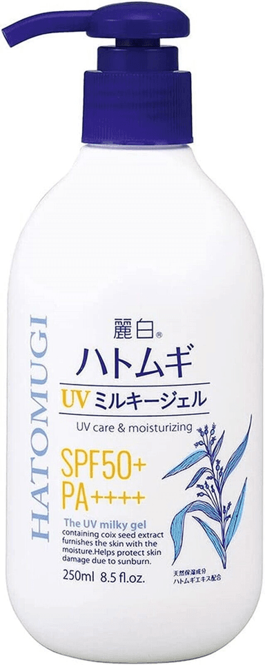 Reihaku Hatomugi UV Care & Moisturizing The UV Milky Gel SPF50+ PA++++