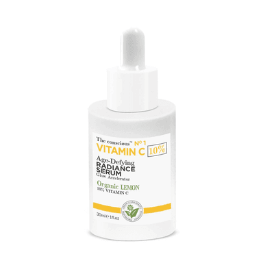The Conscious™ Vitamin C Age-Defying Radiance Serum Organic Lemon