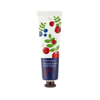 Natural Green Hand Cream Berry Mix