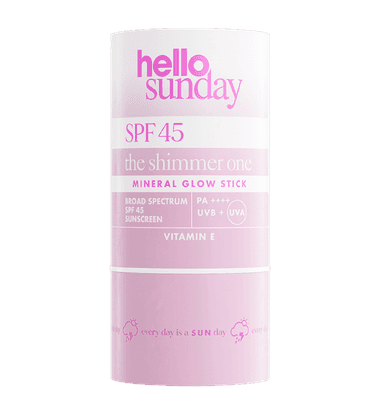 The Shimmer One Mineral Glow Stick SPF 45 with Hyaluronic Acid