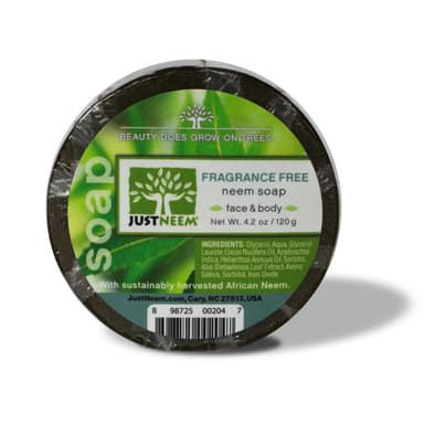 Fragrance Free Neem Soap – Face & Body