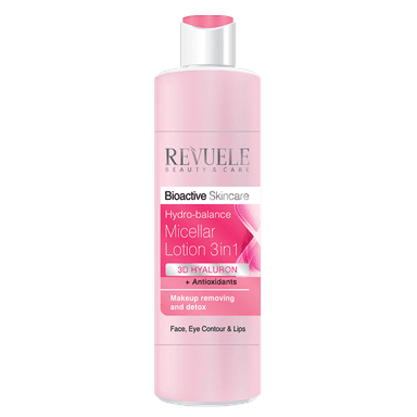 Bioactive 3D Hyaluron Hydro-balance Micellar Lotion 3 In 1