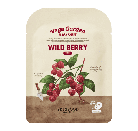 Vege Garden Wild Berry Mask Sheet