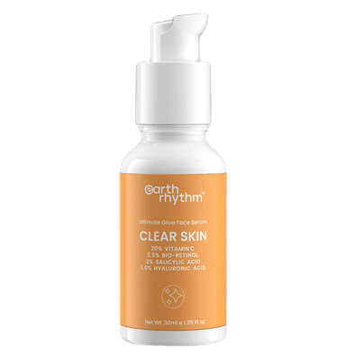 Clear Skin Serum - Vitamin C, Bio-retinol, Salicylic Acid & Hyaluronic Acid