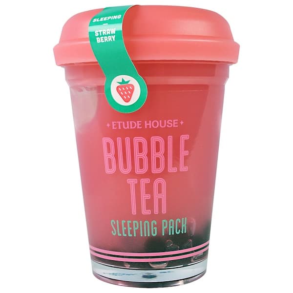 Bubble Tea Sleeping Pack, Strawberry