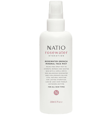 Rosewater Hydration Drench Mineral Face Mist