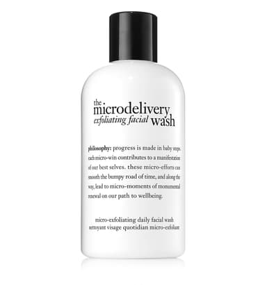 the microdelivery daily exfoliating face wash