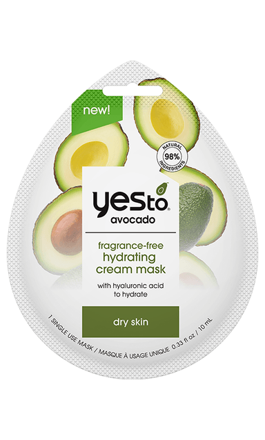 Yes To Avocado Fragrance-Free Hydrating Cream Mask