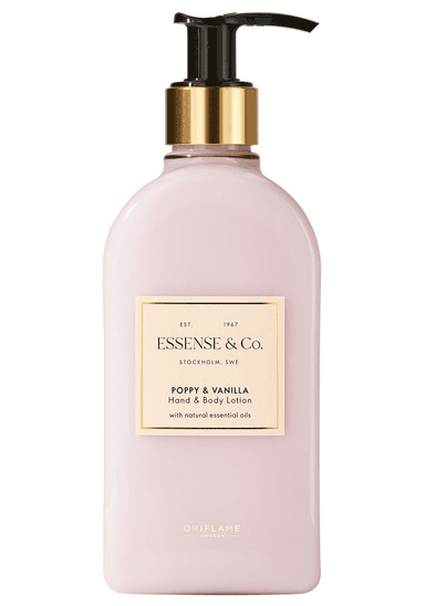 ESSENSE&CO. Poppy & Vanilla Hand & Body Lotion