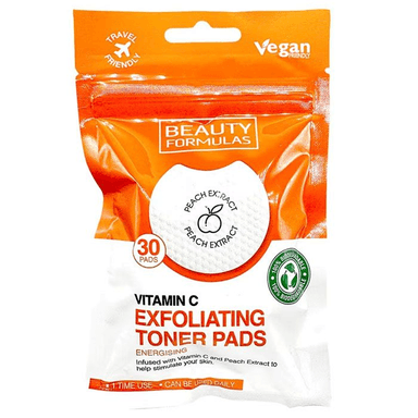 Vitamin C Energising Exfoliating Toner Pad