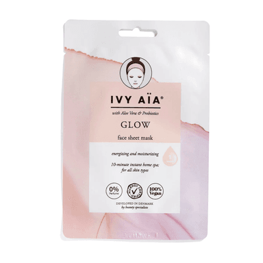 Face sheet mask Glow with Aloe Vera & Probiotics