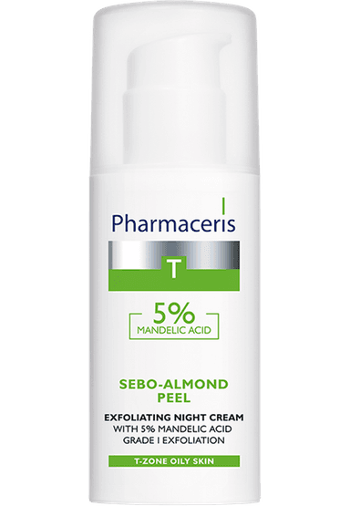 Night Cream With 5% Mandelic Acid 1st Degree Of Exfoliation  Sebo-Almond Peel 5%