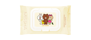 Super Aqua Perfect Cleansing Oil in Tissue (Line Friends Edition)