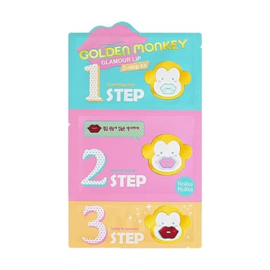 Golden Monkey Glamour Lip 3-Step Kit