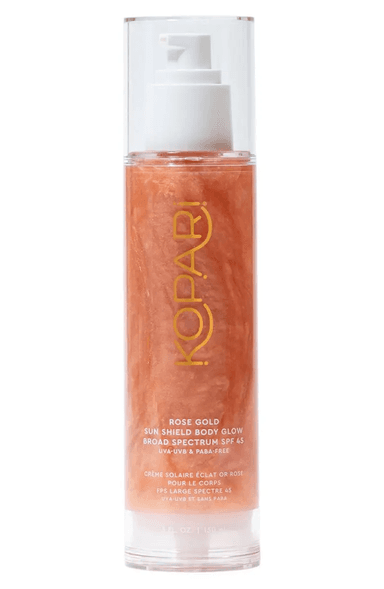 Rose Gold Sun Shield Body Glow SPF45