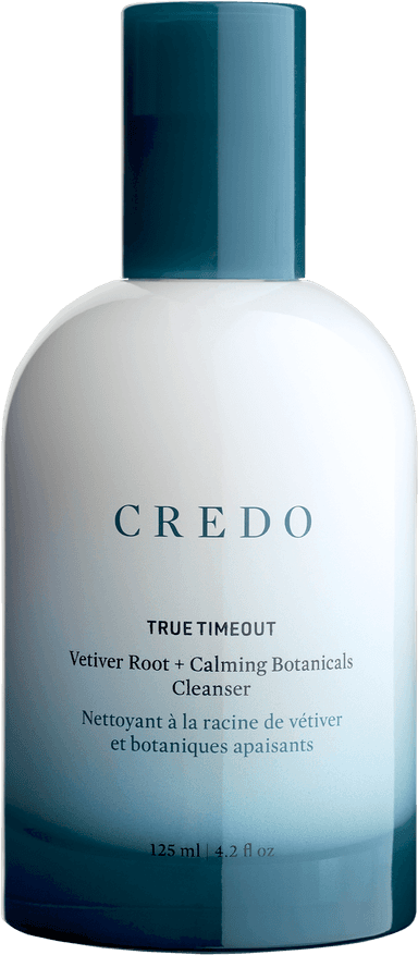 True Timeout Vetiver Root + Calming Botanicals Cleanser for Sensitive Skin