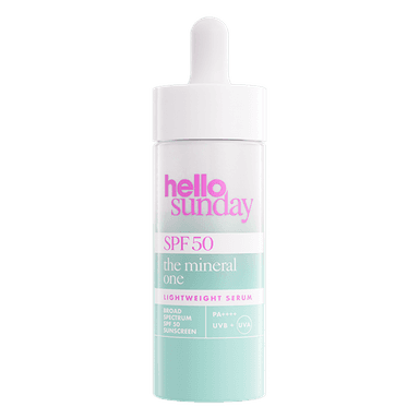 The Mineral One SPF 50 Hydrating Serum with Hyaluronic Acid