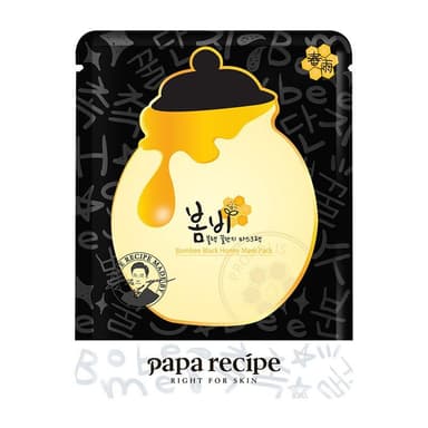 Papa Recipe Bombee Black Honey Mask Individual Sheet